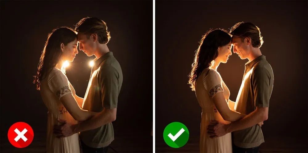 布光技巧|如何为情侣肖像创造“火环”效果(图9)